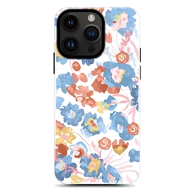 قاب KAJSA کجسا  Blue Floral Collection Series مناسب برای Apple iPhone 13 Pro Max