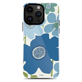 قاب KAJSA کجسا  Blue Floral Collection Series مناسب برای Apple iPhone 13 Pro Max