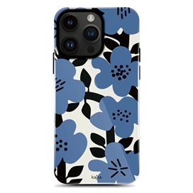 قاب KAJSA کجسا  Blue Floral Collection Series مناسب برای Apple iPhone 14