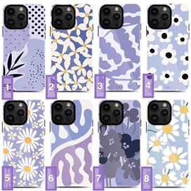 قاب KAJSA کجسا  Purple Floral Collection Series مناسب برای Apple iPhone 14