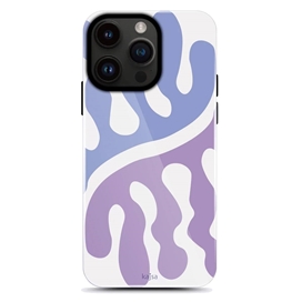 قاب KAJSA کجسا  Purple Floral Collection Series مناسب برای Apple iPhone 14 Pro Max