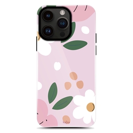 قاب KAJSA کجسا  Pink Floral Collection Series مناسب برای Apple iPhone 14