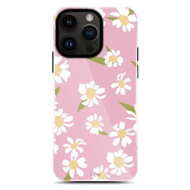 قاب KAJSA کجسا  Pink Floral Collection Series مناسب برای Apple iPhone 13