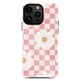 قاب KAJSA کجسا  Pink Floral Collection Series مناسب برای Apple iPhone 13