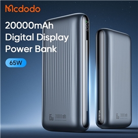 پاوربانک 65 وات ظرفیت 20000 مک دودو بهمراه کابل شارژ Mcdodo 20000 mAh 65W light Interaction MC-446