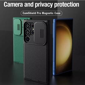 کاور نیلکین مدل CamShield Pro Magnetic مناسب برای گوشی موبایل سامسونگ Galaxy S24 Ultra