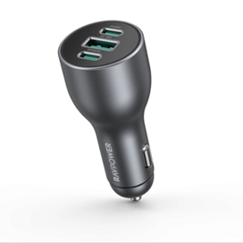 شارژر فندکی 100 وات مدل RP-VC1011 راوپاور – Car charger