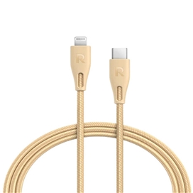 کابل تبدیل USB-C به لایتنینگ راو پاور مدل RP-CB1018 طول 2 متر