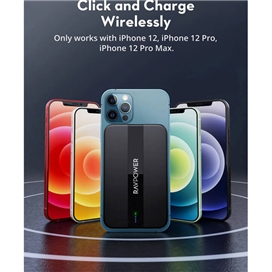 شارژر همراه مغناطیسی راوپاور مدل RP-PB234 ظرفیت 5000 میلی آمپر