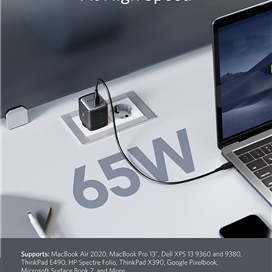 شارژر 65 واتی نسل هفتم انکر Anker 715 Charger (Nano II 65W) – مدل A2663