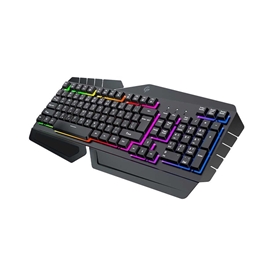 کیبورد سیمی گیمینگ پرودو Porodo Metal Frame Gaming Keyboard PDX212