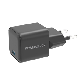 آداپتور شارژ تایپ سی 35 وات پاورولوژی Powerology Ultra-Quick GaN Charger P35WSPCEU