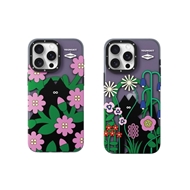 قاب یانگکیت مدل Youngkit Heenjon Cat Flower مناسب برای Apple iPhone 15 Pro Max