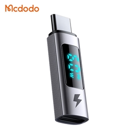 تبدیل پورت لایتنینگ به تایپ سی مک دودو مدل MCDODO OT-5990 با نمایشگر دیجیتال