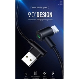 کابل شارژ و انتقال داده لایتنینگ مک دودو Mcdodo CA-538 90Degree Reversible Lightning Cable 1.2M