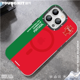 قاب YOUNGKIT یانگکیت Red World Cup Magsafe Series مناسب برای Apple iPhone 13 Pro Max