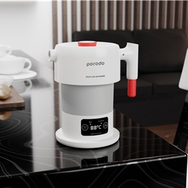 کتری برقی تاشو قابل حمل پرودو Porodo Portable Folding Electric Kettle PD-KTLD600