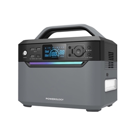 پاورژنراتور قابل حمل 600 وات پاورولوژی Powerology 120000mAh Portable Power Generator Fast Charging 384Wh 600W PPBCHA39