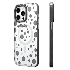 قاب YOUNGKIT یانگکیت White Polka Dots Magsafe Series مناسب برای Apple iPhone 14 Pro Max