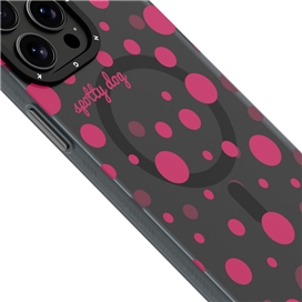 قاب YOUNGKIT یانگکیت Black Polka Dots Magsafe Series مناسب برای Apple iPhone 14 Pro Max