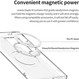 قاب محافظ مگنتی آراری سامسونگ Samsung Galaxy S24 Ultra Araree Duple M MagSafe