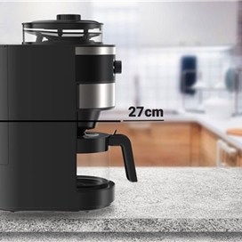 دستگاه قهوه‌ ساز و آسیاب قهوه لپرسو LePresso Bean Grinder LP6DCMBK ظرفیت 750 میلی لیتر