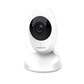 دوربین نظارتی همراه با مانیتور مراقبت از کودک پاورولوژی Powerology Smart Cam Baby Monitor PWBMCWH