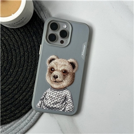 قاب Nimmy Fashion Adorable Series طوسی مناسب برای Apple iPhone 13