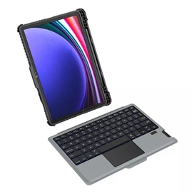 کیف کلاسوری کیبورددار نیلکین مدل Bumper Combo Backlit Keyboard مناسب برای تبلت سامسونگ Galaxy Tab S9 5G