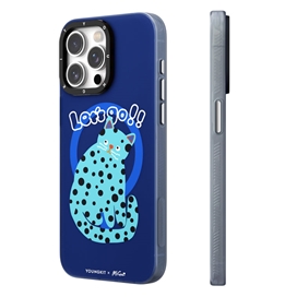 قاب YOUNGKIT یانگکیت Blue Polka Dot Cat Magsafe Series مناسب برای Apple iPhone 14 Pro Max