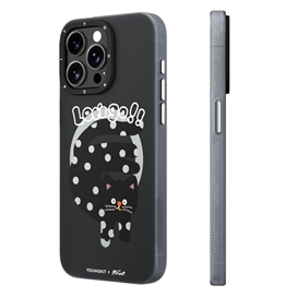 قاب YOUNGKIT یانگکیت Black Polka Dot Cat Magsafe Series مناسب برای Apple iPhone 15 Pro Max