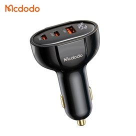 شارژر فندکی 3 پورت 128 وات مک دودو مدل MCDODO CC-4450