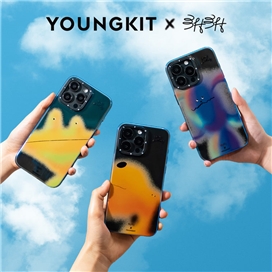 قاب YOUNGKIT یانگکیت Yellow Bloodyhellbighead Laser Surface Magsafe Series مناسب برای Apple iPhone 15 Pro Max