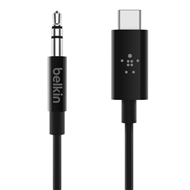 کابل تبدیل USB-C به AUX 3.5 میلیمتری بلکین مدل F7U079bt03-BLK