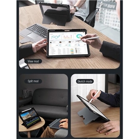 کیف کلاسوری کیبورد دار نیلکین مدل Bumper Combo Backlit Keyboard مناسب برای تبلت اپل  Ipad Pro 11 2020 / 2021 / 2022