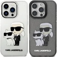 قاب برند کارل لاگرفلد اکلیلی مدل karl Lagerfeld Glitter مناسب برای Apple iPhone 16 Pro