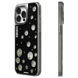 قاب YOUNGKIT یانگکیت Black Polka Dots Quicksand Magsafe Series مناسب برای Apple iPhone 15 Pro