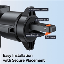 هولدر دریچه کولری بیسوس Baseus Metal Age 3 Gravity Car Mount Air vent BS-CM028