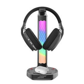 شارژر وایرلس و پایه هدفون پرودو Porodo PDX527 Headphone Stand and Wireless Charging