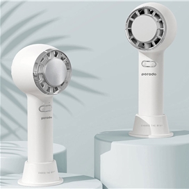پنکه دستی و کمپرسور سرد پرودو Porodo Lifestyle Portable Handheld Turbo Fan With Cold Compress PD-LSHCCF