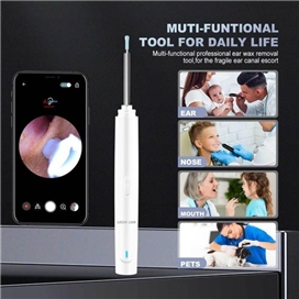 گوش پاک کن هوشمند گرین لاین Green Lion Visual Earwax Removal Tool GNEARWXR