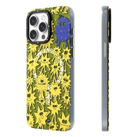 قاب YOUNGKIT یانگکیت Yellow Nina Canvas Of Joy Magsafe Series مناسب برای Apple iPhone 15 Pro Max