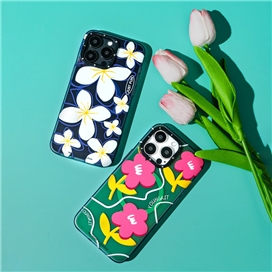 قاب YOUNGKIT یانگکیت White Sunshine Flowery Smile Magsafe مناسب برای Apple iPhone 15