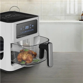 هواپز چندکاره پرودو Porodo Glass Pot Air Fryer ظرفیت 5 لیتر