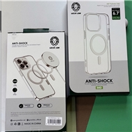 قاب شفاف مگسیف Magsafe گرین Green مدل آنتی شاک Anti Shock مناسب برای  Apple iPhone 15 Pro