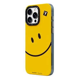 قاب YOUNGKIT یانگکیت Small Yellow Sunshine Smiling Eyes Magsafe Series مناسب برای Apple iPhone 14