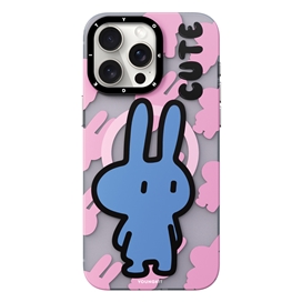 قاب YOUNGKIT یانگکیت Pink Bunny Bliss Magsafe Series مناسب برای Apple iPhone 15 Pro Max