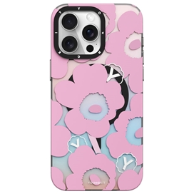 قاب YOUNGKIT یانگکیت Pink Color Changing Floral Magsafe Series مناسب برای Apple iPhone 14 Pro Max