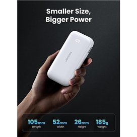 پاور بانک دو پورت 30W با ظرفیت 10000mAh یوگرین مدل PB501 کد 25189