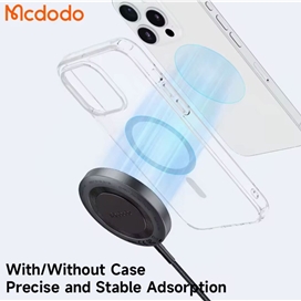 شارژر وایرلس مگسیف مکدودو Mcdodo magnetic wireless charger CH-549